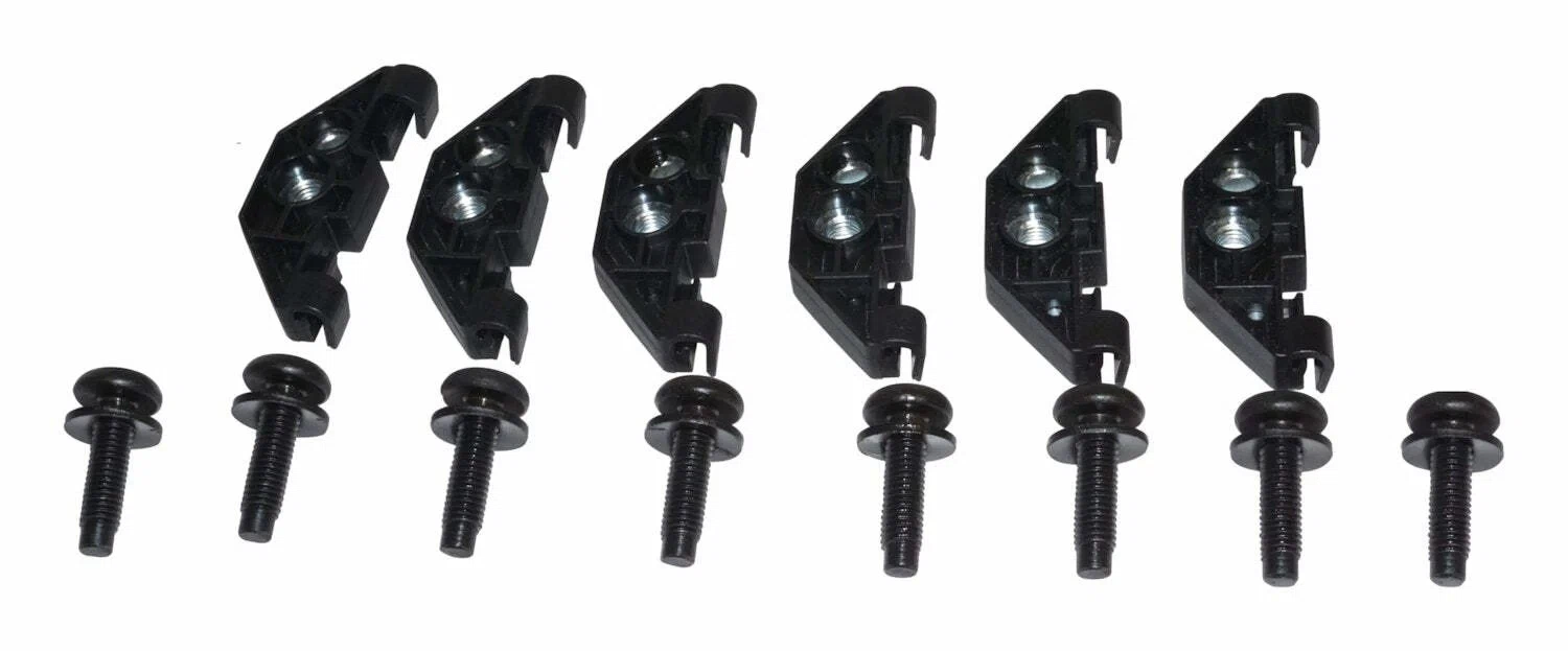 Crown Automotive - Steel Black Hard Top Hardware Kit - 55397093K8